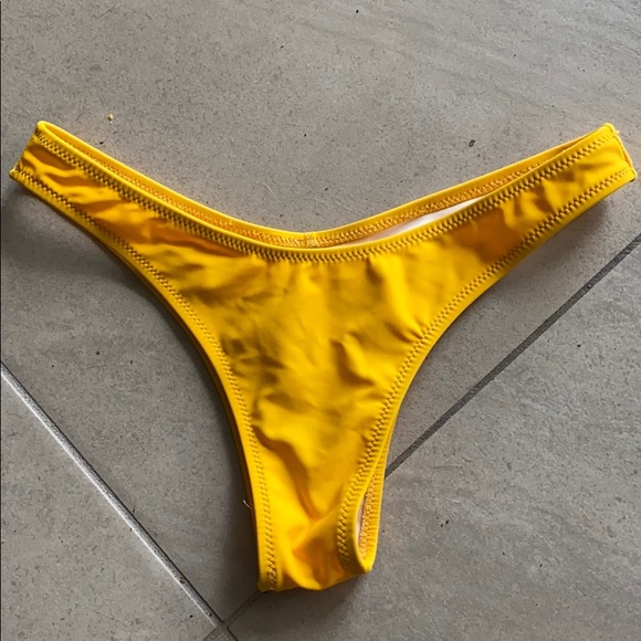 Zaful Other - SOLD Yellow Bikini Bottom